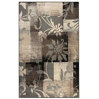 SUPERIOR Contemporary Floral Patchwork Rug