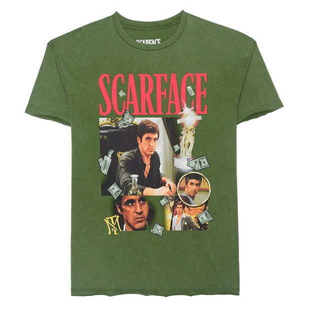 SCARFACE Tony Montana T shirt Men’s Pro Power Big And Tall Super Heavy deals 2XL