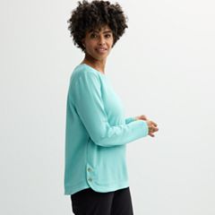 Kohls petite tops and sweaters best sale