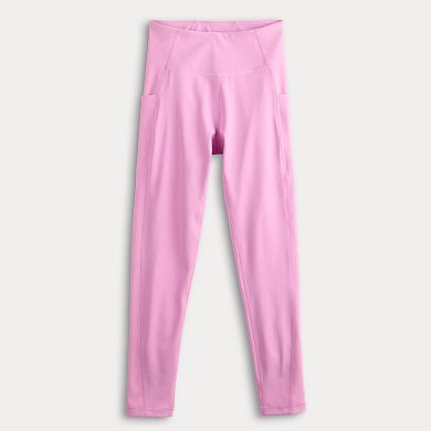 Women's Tek Gear® Ultrastretch Rib Pieced 7/8 Leggings in Regular & Plus Size