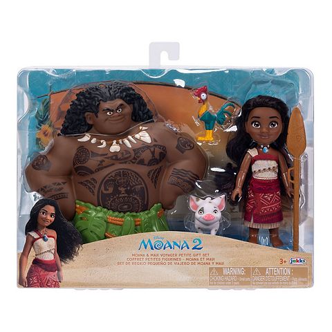 Детские куклы Disney's Moana 2 Moana & Maui 6" Petite Gift Set