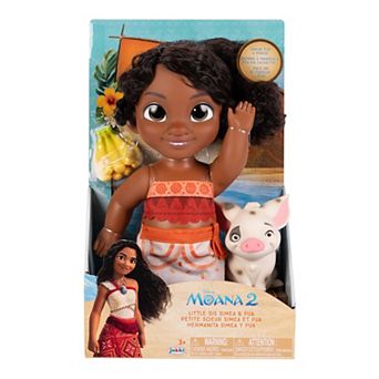 Disney's Moana 2 Little Sis Simea and Pua Doll Play Set
