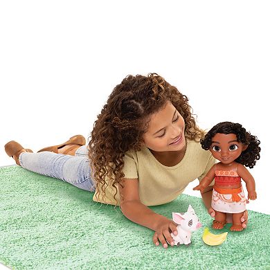 Disney's Moana 2 Little Sis Simea and Pua Doll Play Set