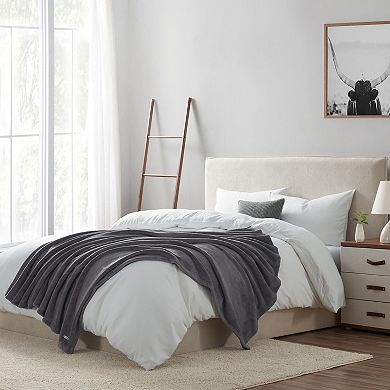 Brookstone Nap Plush Throw Blanket