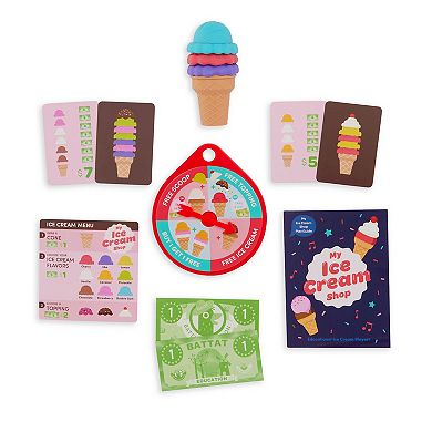 Battat My Ice Cream Shop Educational Ice Cream Playset