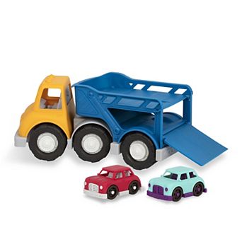 Battat Car Carrier Truck & 2 Toy Cars