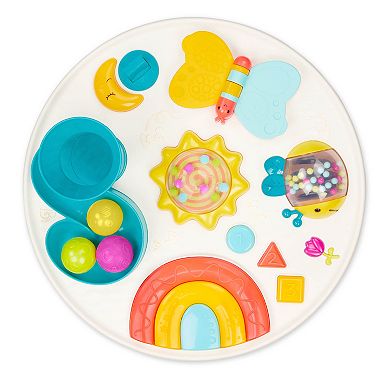 Battat Colorful Sensory Station Baby Activity Table