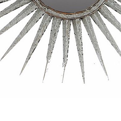 Distressed Sun Inspired Mirror