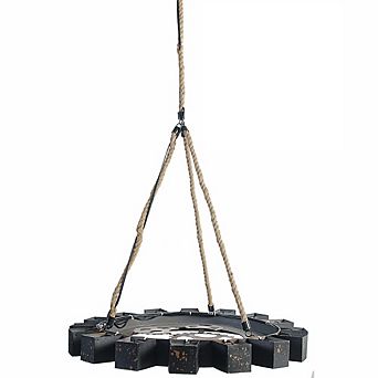 Distinctively Designed Tyre Like Chandelier