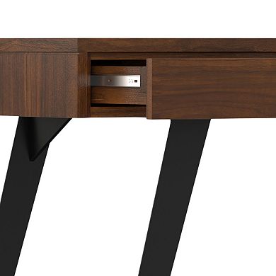 Simpli Home Lowry Walnut Finish Desk