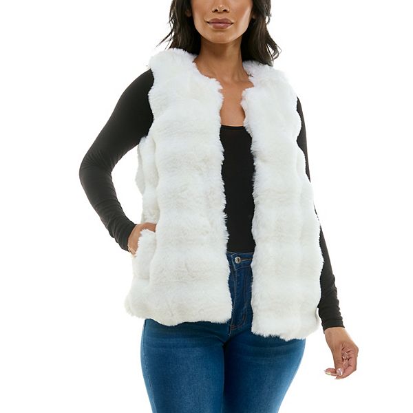 Kohls fur vest hot sale