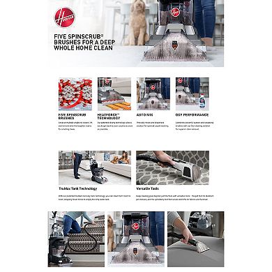 Hoover Powerscrub XL Pet Carpet Cleaner