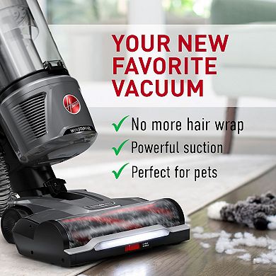 Hoover WindTunnel Tangle Guard Upright Vacuum with LED Lighting