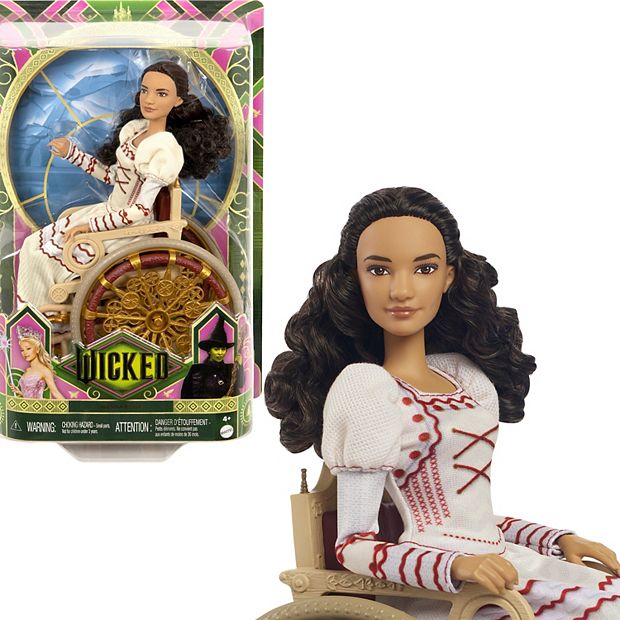 Girl s Mattel Universal Pictures Wicked Nessarose Fashion Doll with Removable Fashions Accessories