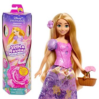 Disney's Tangled Rapunzel Spin & Reveal Fashion Doll & Accessories Playset by Mattel
