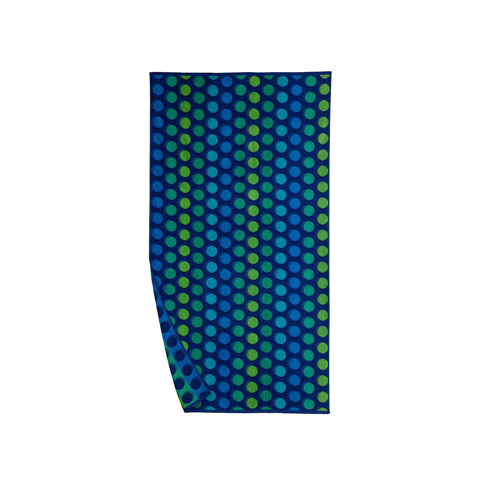 The Big One® Dot Beach Towel, Blue Dot