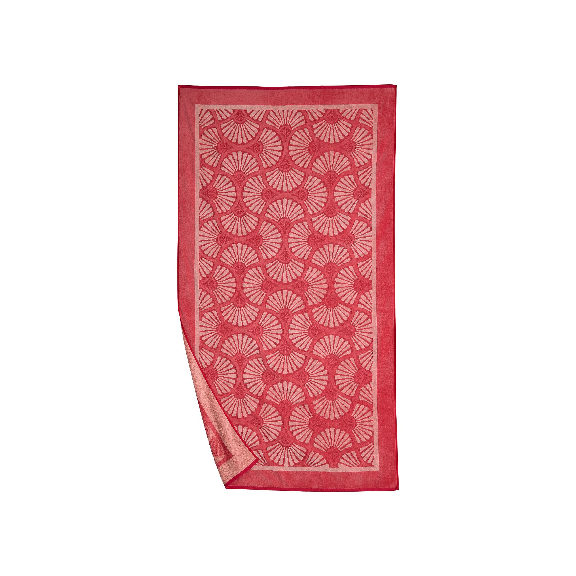 The Big One® Deco Tile Beach Towel, Pink Tile