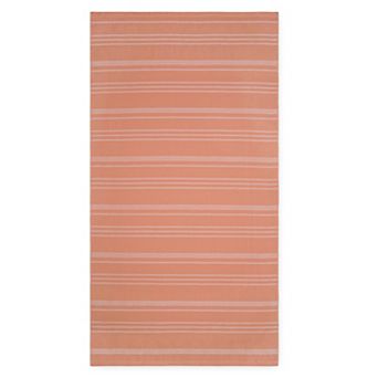 The Big One® Pink Striped Sand Resistant Beach Towel