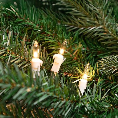 Brite Star Mini Clear Commercial 300-Bulb Christmas Lights