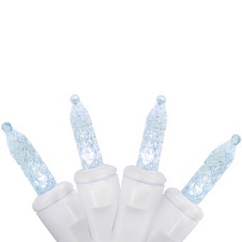 Brite Star 60-Bulb White LED Mini Dripping Christmas Lights