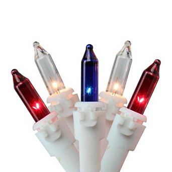Brite Star 150-Bulb Red & Blue Chasing Mini Christmas Lights