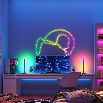 Rgbcw Color Changing Corner Table Lamp