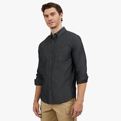 Men's Quiksilver Long Sleeve Button Down Shirt