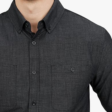 Men's Quiksilver Long Sleeve Button Down Shirt