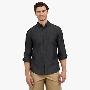 Men's Quiksilver Long Sleeve Button Down