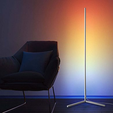 Rgbcw Color Changing Corner Floor Lamp Ambient Lighting