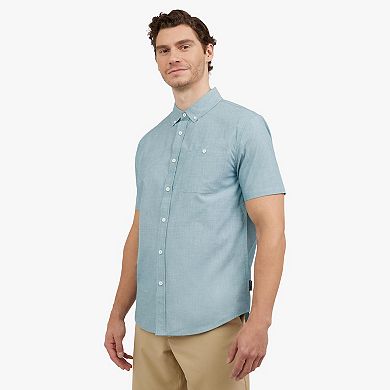 Men's Quiksilver Short-Sleeve Button Down Shirt