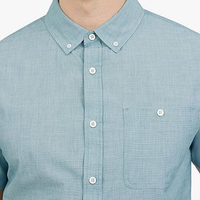 Men's Quiksilver Short-Sleeve Button Down Shirt