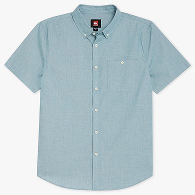 Men's Quiksilver Short-Sleeve Button Down Shirt