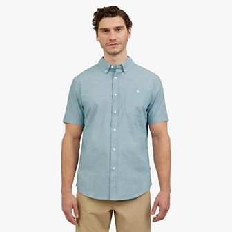 Men's Quiksilver Short-Sleeve Button Down Shirt