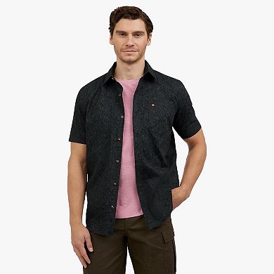 Men's Quiksilver Short Sleeve Button Down Shirt