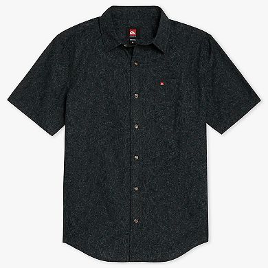 Men's Quiksilver Short Sleeve Button Down Shirt