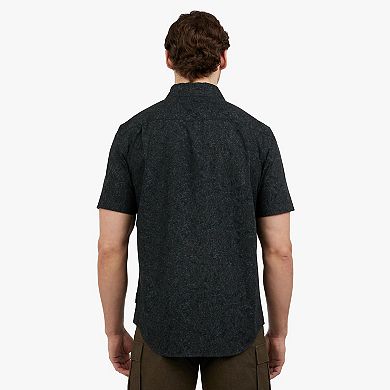 Men's Quiksilver Short Sleeve Button Down Shirt