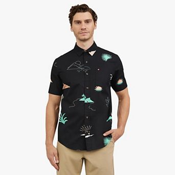 Men's Quiksilver Short Sleeve Button Down