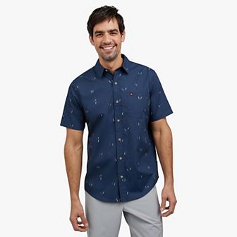 Men's Quiksilver Short Sleeve Button Down