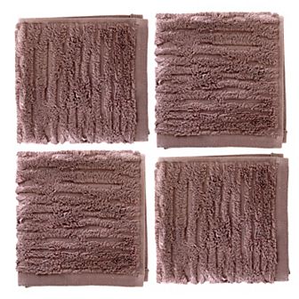 SKL Home Cloudsoft 4 pc Washcloth Set