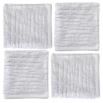 SKL Home Cloudsoft 4 pc Washcloth Set