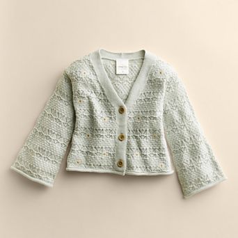 Baby & Toddler Girl Little Co. By Lauren Conrad Pointelle Cardigan