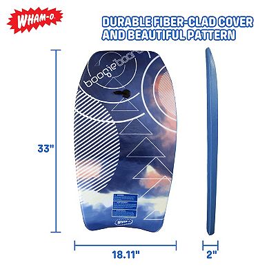 Wham-o 33" Body Board For Beach, Lightweight Boogie Boards With Eps Core (Colors Vary)