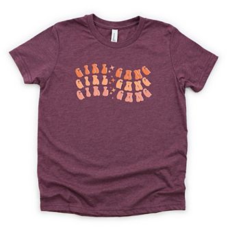 Girl Gang Wavy Toddler Short Sleeve Graphic Tee