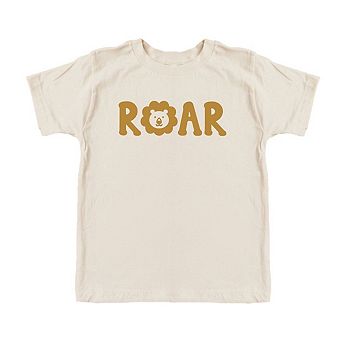 Roar Lion Toddler Short Sleeve Graphic Tee