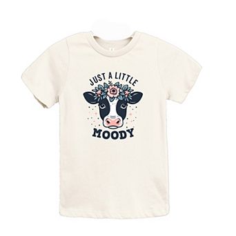 A Little Moody Toddler Short Sleeve Graphic Tee