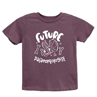 Future Palaeontologist Toddler Short Sleeve Graphic Tee