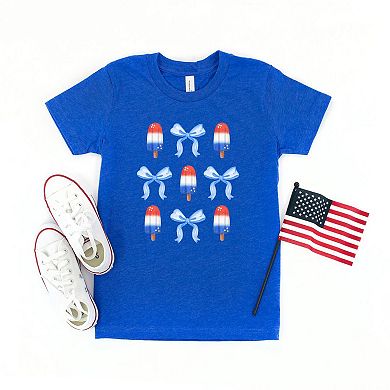 Boom Pop Coquette Chart Toddler Short Sleeve Graphic Tee