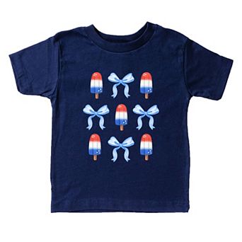 Boom Pop Coquette Chart Toddler Short Sleeve Graphic Tee