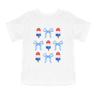 Boom Pop Coquette Chart Toddler Short Sleeve Graphic Tee